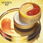 Uus Caviar Essence Dragon Blood Crystal silmamask kortsudevastane taastav niisutav Eemalda tumedad ringid pinguldav silmanahk Kuldsed silmaplaastrid