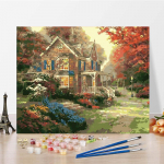 Digitaalne &otilde;limaal Kodukaunistus DIY maalimine numbrite j&auml;rgi &Otilde;limaal L&otilde;uend numbrite maalimine 40x50cm no frame