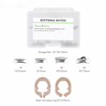 Hambaravi sektsioonmaatriksi kontuuriga s&uuml;steem metallmaatriksid maatrikslindid vaiguklambrid eraldusr&otilde;ngas autoklaavitav