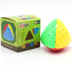 Shengshou 5x5 riisipelmeeni kuubik 5x5x5 Sengso maagiline puslekuubik 5x5 p&uuml;ramiidikujuline kuubik Mastermorphix Speed ​​Magico