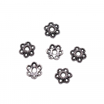 50 tk helmem&uuml;tsid Charm Jewelri antiikh&otilde;bedane v&auml;rv 6X6X2mm