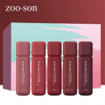 ZOO SON Matte Velvet Water Shine Lip Glaze Set Niisutav Huulepulk Niisutav ja Silendav Huulepulk V&auml;rskendav Kosmeetika a set