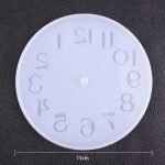 Silikoonvormikell ehete jaoks 10/15 cm V&auml;ikese ja suure suurusega kellavaigust silikoonvorm K&auml;sitsi valmistatud t&ouml;&ouml;riist DIY epoks&uuml;vaiguvormid