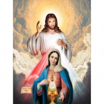 Religioosne usk Teemantmaal Jeesus Kristlik 5D Teemanttikandid Mosaiik Ristpistekomplektid K&auml;sitsi valmistatud DIY kodukaunistus Full Round 40x50CM
