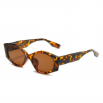 SO&EI Fashion Ebaregulaarsed kassisilmade p&auml;ikeseprillid Naiste Retro Jelly Tea Prillide Varjud UV400 Meeste Brand Designer Gradient p&auml;ikeseprillid
