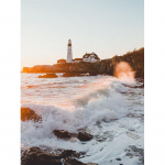 DIY Lighthouse 5D Teemantmaal T&auml;is&uuml;mmargune puur Mere&auml;&auml;rne Teemanttikandid Ristpistes Mosaiikkomplektid Seinakunst Kodukaunistus Full Round 60x90CM