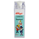 Kellogg's [A2320] - Retro plastikust piimas&uuml;&uuml;taja 'Kellogg's' t&uuml;rkiissinine - 20x6x6 cm (45 cl) t&uuml;rkiissinine