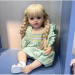 NPK 55cm Bebe Doll Reborn Girl Pink Princess Vannim&auml;nguasi Pehme kogu keha silikoonist vanninukk