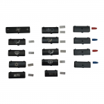 BDP88 14 t&uuml;kki &otilde;hukonditsioneeri k&uuml;ttekeha kliima konditsioneer ventilatsiooni juhtnupu l&uuml;liti komplekt 6972163 BMW X5 E53 5 seeria E39 jaoks