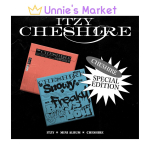 ITZY [CHESHIRE] eriv&auml;ljaande album + tasuta kingitus Random