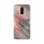 Samsung Galaxy A6 + A6 Plus A605 A605f &uuml;mbris, pehme silikoonist TPU kate Samsung A6 A600 A600f &uuml;mbrisele Coque Funda Samsung A6 Plus 2018