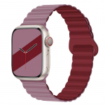 Magnetsilmusega rihm Apple'i kellarihmale 45mm 41mm 44mm 40mm 42mm 38mm silikoonist k&auml;ev&otilde;ru randmepael iWatch UItra jaoks 8 7 6 5 4 SE 38mm 40mm 41mm