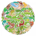 60 tk Uued kleebised Armsad kleebised S&uuml;learvuti mobiiltelefoni kleebised