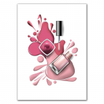 Mood Pritsmete K&uuml;&uuml;nelaki Kunsti Plakat K&uuml;&uuml;ne Ilusalong L&otilde;uendimaal T&uuml;druku Tuba Prindid Seinakujundus Pilt HD2896 21x30cm no frame