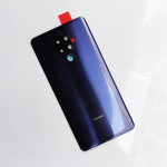 Uus tagaklaas Huawei Mate 20X EVR-L29 tagumise aku luugi tagumise korpuse vahetus koos kaameraga lilla