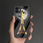 Eiffeli torni karastatud klaasist telefoni&uuml;mbris iPhone'ile Samsung Galaxy OnePlus Oppo Xiaomi Redmi Note SA 7 8 9 10 11 12 13 14 20 21 22 53 Pro Max Ultra iPhone 6 or 6S