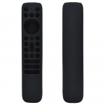 Nahas&otilde;bralikud katted TCL RC902V FMR1 FMR2 FMR4 FMR5 teleri kaugjuhtimispuldi jaoks, libisemisvastane p&otilde;rutuskindel kaitsev silikoon&uuml;mbris koos kaelapaelaga must