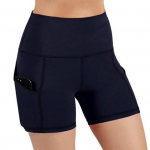 Joogap&uuml;ksid Suure elastsusega &uuml;hev&auml;rvilised pluss suuruses Slim Fit taskud Fitness p&otilde;rutuskindlad k&otilde;rge v&ouml;&ouml;kohaga suvised l&uuml;hikesed spordip&uuml;ksid naiste riided 3XL lilla