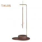 Jossi pulgahoidja, vastupidav, leevendab &auml;revust Peen t&ouml;&ouml;tlus Kasulik puidust viirukihoidja koos elutoa p&otilde;hivarustusega pruun