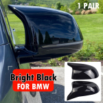 Asendus tagavaate k&uuml;ljepeegli katted BMW F15 X5 F16 X6 F25 X3 F26 X4 2014-2018 tarvikud s&uuml;sinikkiust l&auml;ige Bright Black-B
