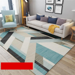 Moodne geomeetriliste mustritega vaip Lihtne pestav vaip libisemiskindel p&otilde;randavaip salongimati jaoks Kodu Magamistoa Elutoa vaip 120x160cm