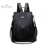 Moodne naiste &uuml;hev&auml;rviline t&otilde;mblukk Vargusevastane &otilde;lakott K&auml;ekott Reisiseljakott must