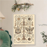 Kaksteist t&auml;htkuju Filmi Seina Kunst Plakat L&otilde;uend Maali Kaasaegne seinamaaling Retro tuba Baar Kohvik Kodukaunistus Elutoa pilt 21X30cm No Frame