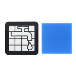 Filter Philipsi FC8010/01 FC9331/09 FC9332/09 Power Pro kompaktse tolmuimeja osad FC8010 mootorivahufilter