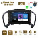 8-tolline Nissan Juke'ile 2010-2014 koos nupunupuga Androidi autoraadio multimeediumipleier Navigatsioon Stereo GPS 2 Din 1+32GB 1+32GB