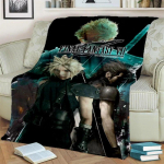 3D Final Fantasy Gamer FF14 HD tekk, pehme tekk koju magamistoa voodi diivan pikniku reisikontori kattetekk lastele 130x150cm