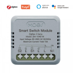 Tuya ZigBee intelligentne l&uuml;litimoodul kaasaskantav koduautomaatika DIY kaitsel&uuml;liti ajastuse juhtimise h&auml;&auml;l valge