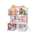 Zentoy My Little Villa Dollhouse WS8971, segav&auml;rvid, populaarsed m&auml;nguasjad Korea lastele white