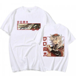 Jaapani anime Demon Slayer Douma Graafilise tr&uuml;kiga T-s&auml;rk Unisex Unisexga Kimetsu No Yaiba Harajuku Suured T-s&auml;rgid T&auml;navar&otilde;ivad S
