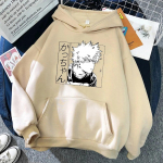My Hero Academia Katsuki Bakugo Unisex Huppar Harajuku T&auml;navasweater Lihtsus Vabaaja Hupparid Fliis &Uuml;mmarguse kaelusega dressipluus Unisex L