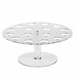 16 auguga l&auml;bipaistev akr&uuml;&uuml;lj&auml;&auml;tise alus koogikoonuse aluse hoidik pulmabuffet toidu vitriin statiiv K&uuml;psetamine K&ouml;&ouml;git&ouml;&ouml;riistad puhas