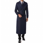 Meeste Trench-mantel pikk Briti stiilis vintage &otilde;huke tuulejope kevad-s&uuml;gis-talvine ilus meeste &auml;rimantel 5XL tumesinine