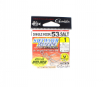 Gamakatsu Single Hook 53 Salt Plugging Lanre konks, suurus 1 (4112)
