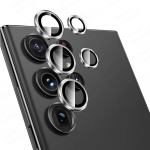 Metallist objektiivi&uuml;mbris Samsung Galaxy S24 S22 S23 Ultra Case alumiiniumsulamist metallist objektiivi klaasist r&otilde;ngast kaamera kaitse kate galaxy S24 Ultra h&otilde;be