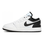 Air Jordan 1 Low GS Valge Must Laste Tossud 553560-132 40 black