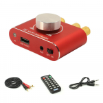 X15H 15W stereov&otilde;imendi plaat 1224V k&otilde;lar o v&otilde;imendi BT 3,5 mm AUX USB U-ketta sisend punane