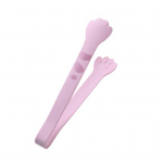 Silikoonist toiduklambrid libisemiskindla k&auml;epidemega kuumakindla korduvkasutatavad kassik&auml;pakujulised tangid K&ouml;&ouml;gitarvikud M roosa