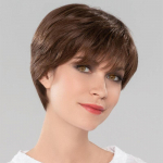 S&uuml;nteetiline l&uuml;hike bob-parukas tukkidega Naiste sirged pruunid parukad, peol Cosplay igap&auml;evaseks kasutamiseks m&otilde;eldud parukas kuumakindel kiust parukas pruun