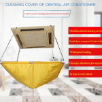 Konditsioneeri puhastuskate Konditsioneeri puhastus Veekindel kott Kodumajapidamises seinale kinnitatav sinine