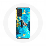 &Uuml;mbris Samsung Galaxy A32 5G Marco One Piece Anime Manga plakati jaoks