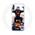 Huawei p30 lite vormel 1 Verstappeni F1 v&otilde;idus&otilde;itja &uuml;mbris must punane ja kollane
