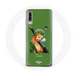 Coque pour Samsung Galaxy A50 One piece Manga Zoro ep&eacute;e