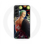 &Uuml;mbris Samsung Galaxy S22 One Piece Merry Christmas Zoro Anime Manga jaoks