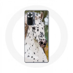 Coque pour Xiaomi Redmi Note 10 Pro Appaloosa Cheval blanc