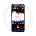 &Uuml;mbris Xiaomi Redmi Note 5 AI kahe kaameraga Formula 1 Max Verstappen F1 Driver must punane ja kollane