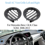 Auto eesmine tagumine kliimaseadme ventilatsiooniava kate AC v&auml;ljalaskeava paneeli &auml;&auml;ris Mercedes Benz GLK klass X204 180 200 220 260 350 2008-2012 GLK 1 pair gray